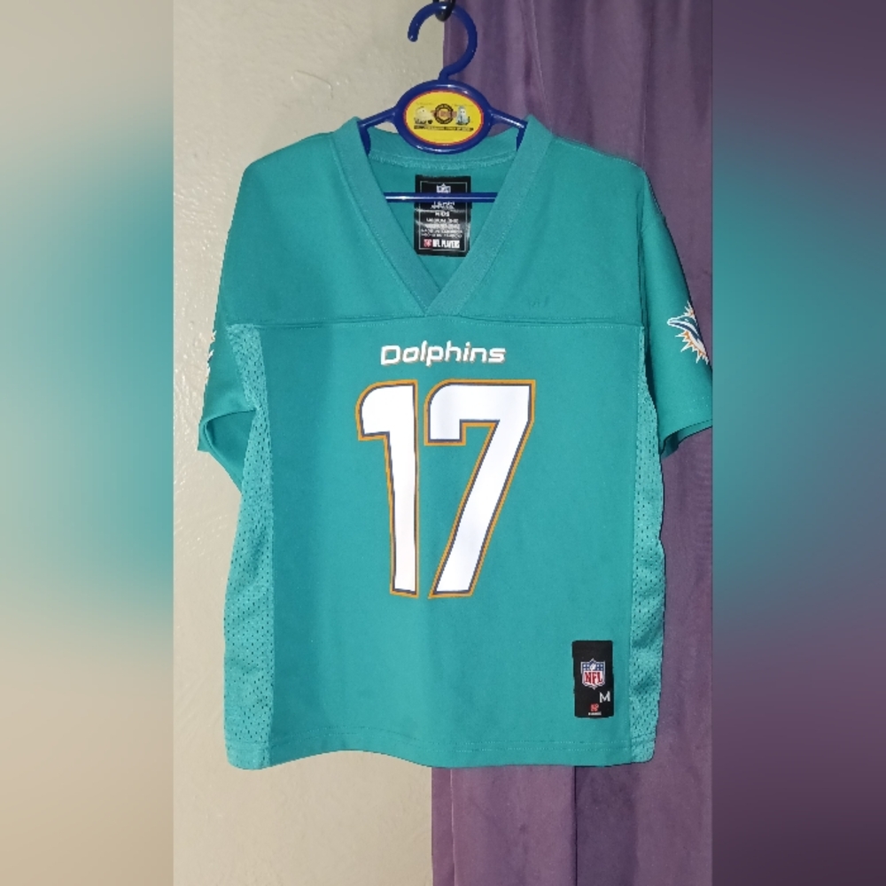 Miami Dolphins NFL Official Apparel Jersey kids medium 5/6
